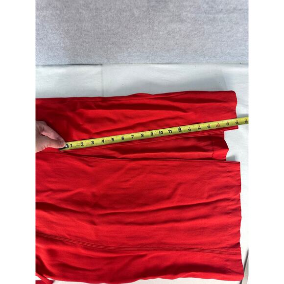 J Crew Women's sz 0 Crepe Bustier Poppy Red Dress Side Slit Night Out Date Night - Picture 10 of 12